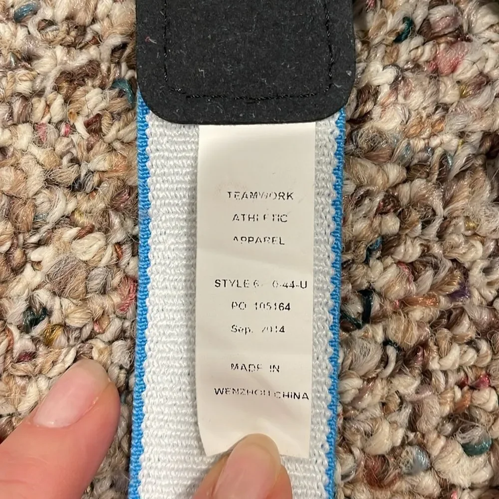 Blue Softball Belt